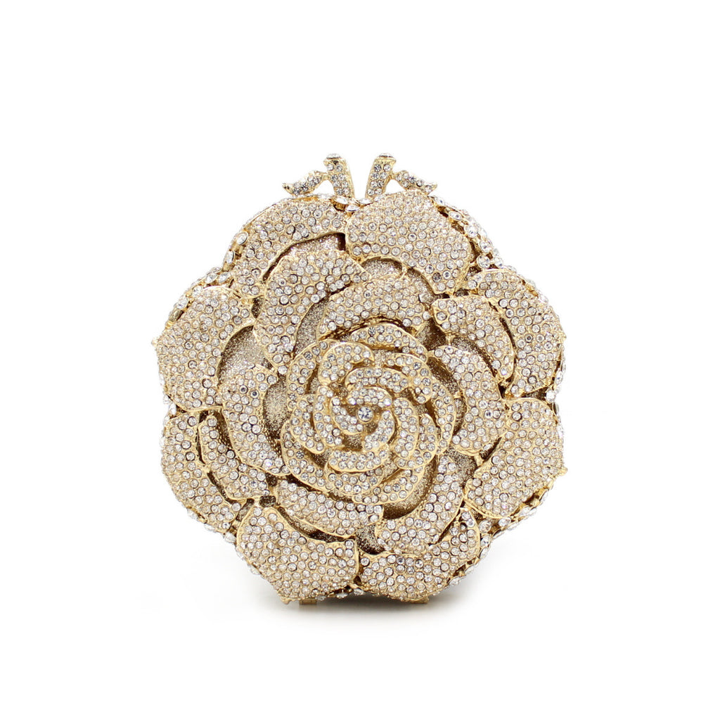 The Rose Dawson Golden Rose Clutch