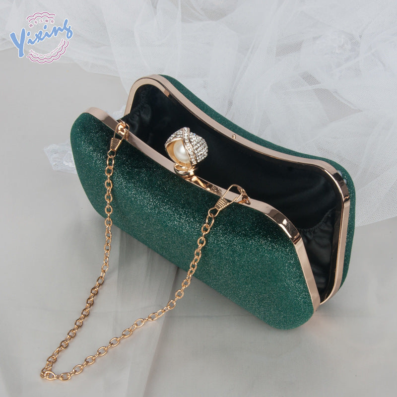 Velvet hot vintage lady handbag