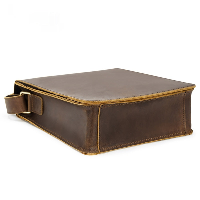 Peaky Dispatch – Vintage Genuine Leather Messenger