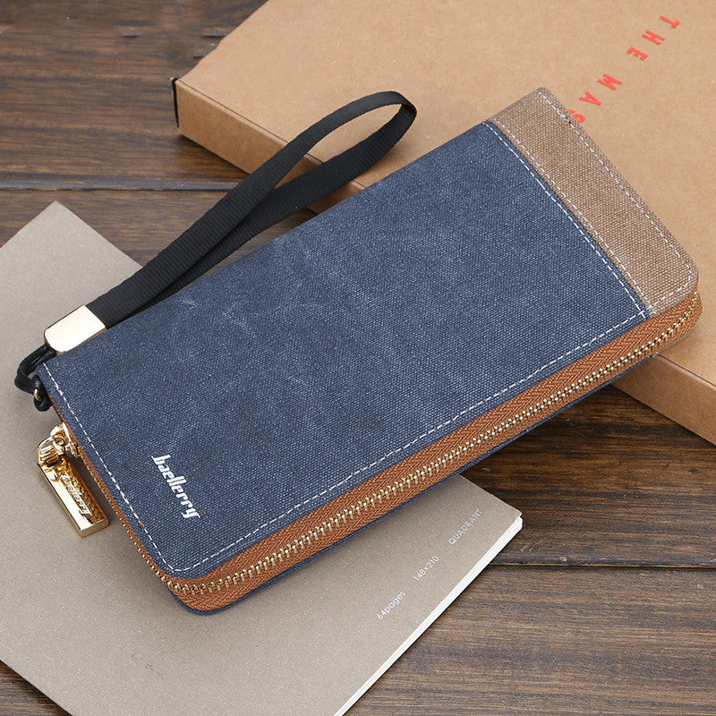 Hawkins Trail – Canvas Zip Wristlet