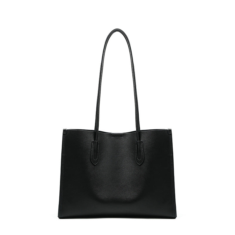 The Monica Clean Lines Leather Tote