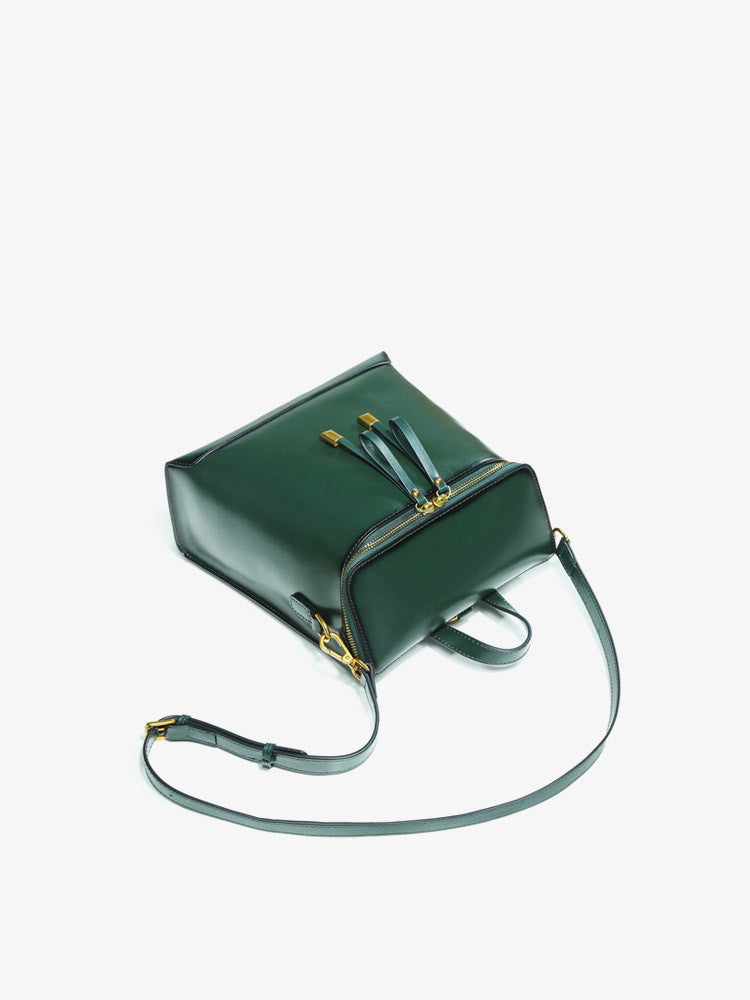 The Elite Edit – Polished Green Schoolbag