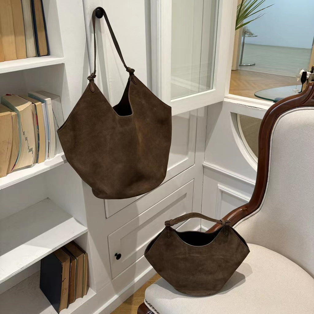 The Willow Drift Leather Bucket Bag