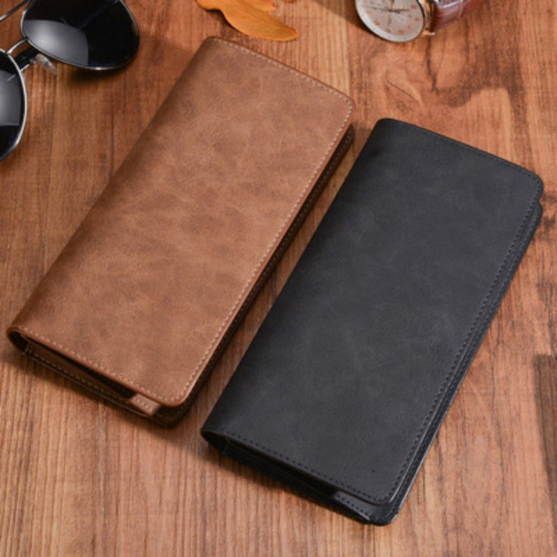 Power Play – Genuine Leather Long Wallet for Professionals