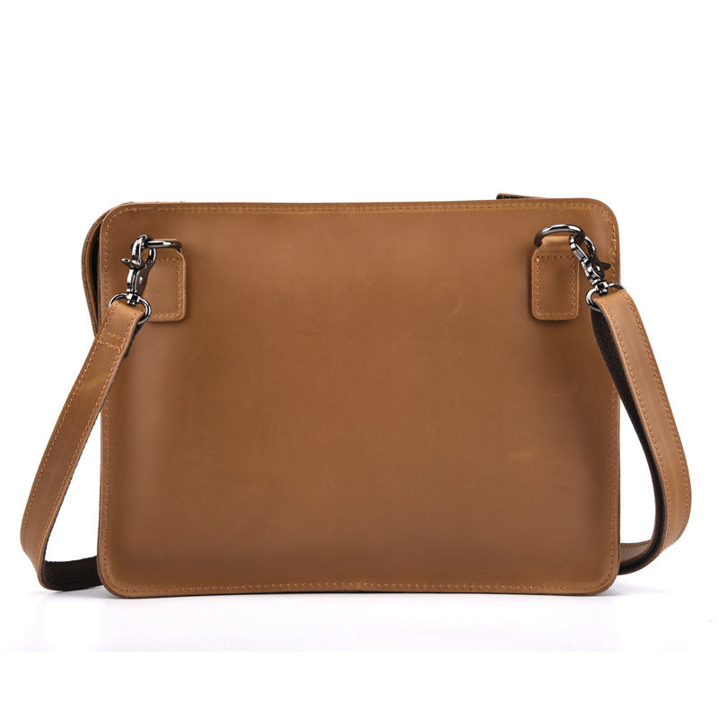 Hawkins Lab Notes – Leather Data Scientist Messenger Bag