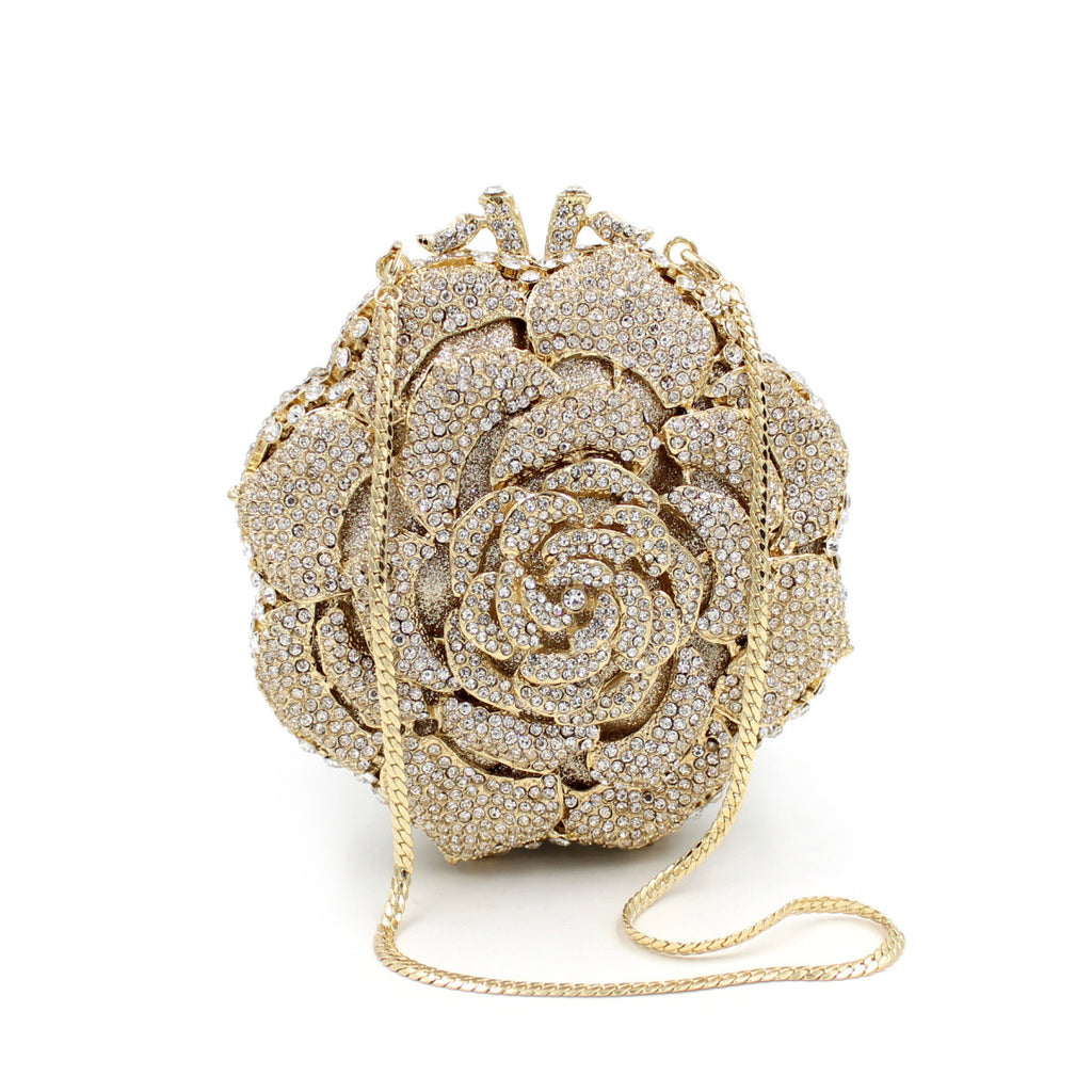 The Rose Dawson Golden Rose Clutch