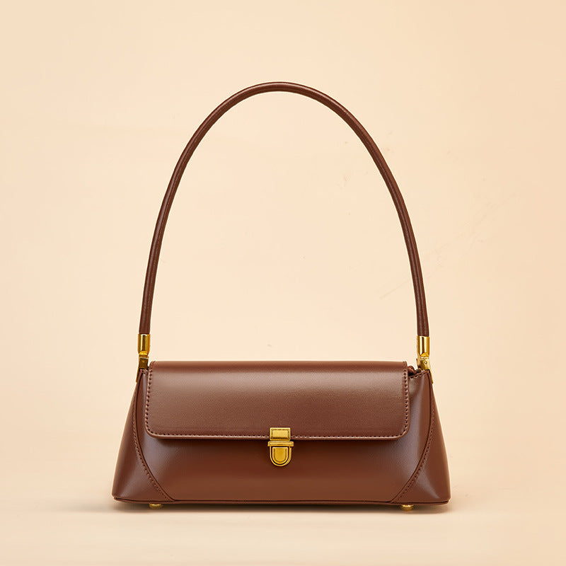 Upper East Chic – Luxe Leather Shoulder Bag