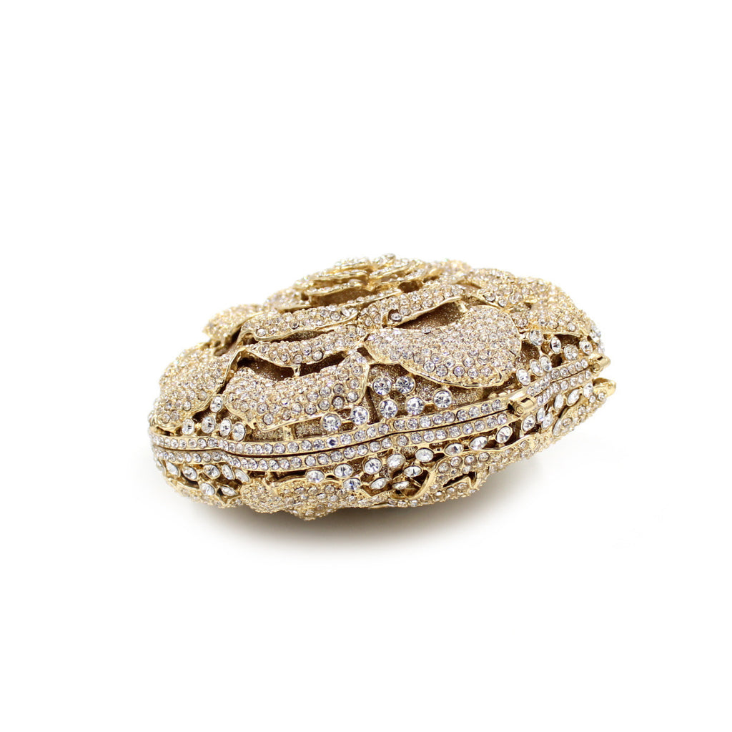 The Rose Dawson Golden Rose Clutch