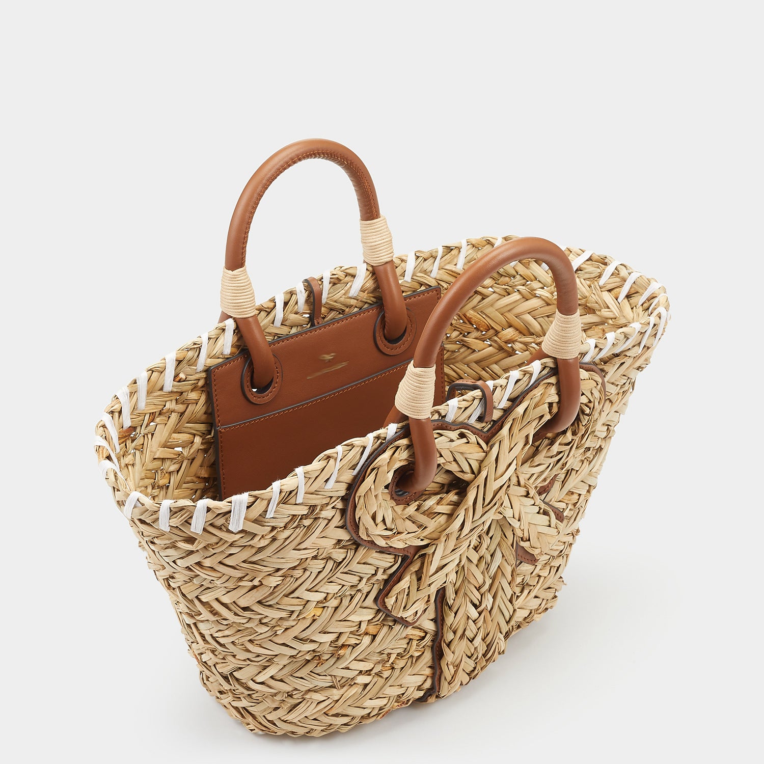 The Rachel Summer Bow Basket Bag