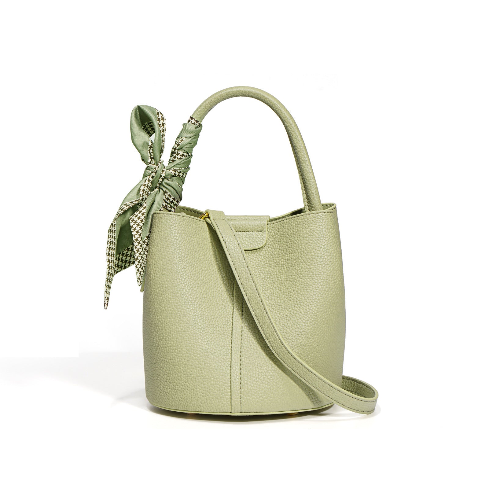 Brat Glow – Statement Genuine Leather Bucket Bag with Attitude