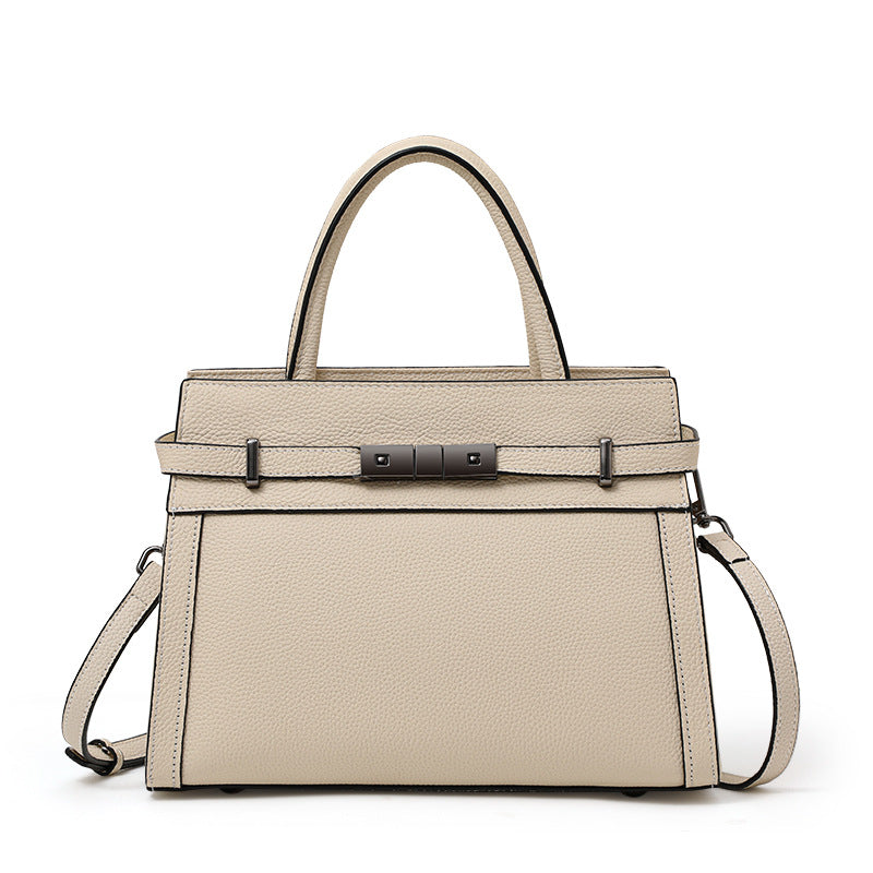 The Sylvie Power Move Leather Top-Handle Bag