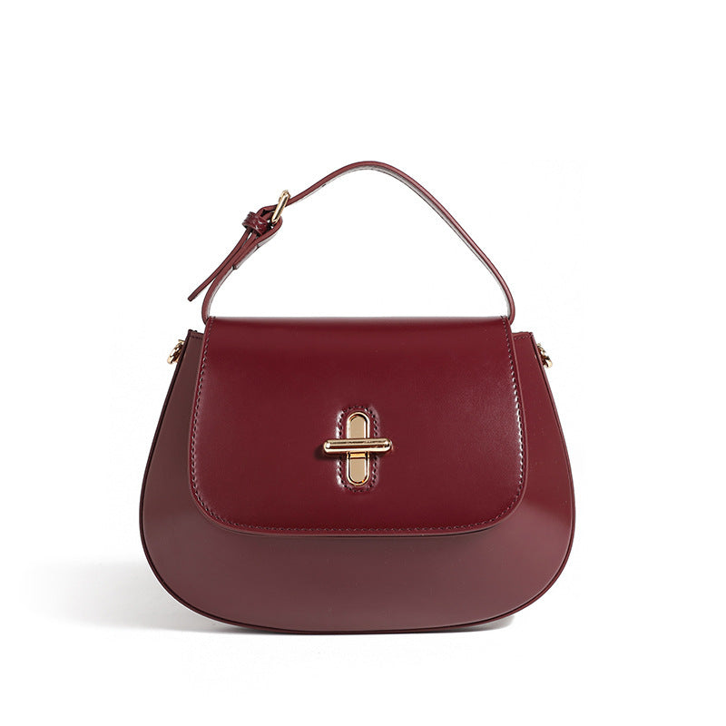 Riverside Secrets – Leather Messenger Bag