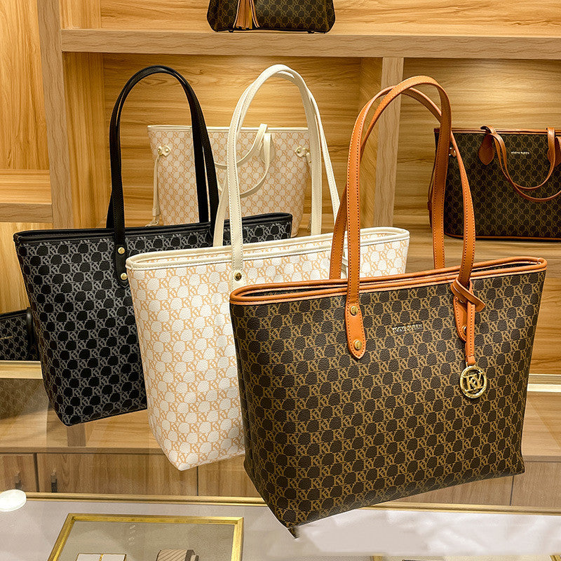 Empire Runway – Printed Shoulder Tote for Work & Everyday Slay