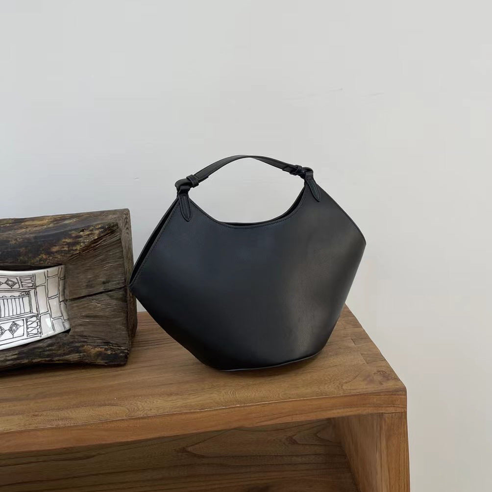 The Willow Drift Leather Bucket Bag