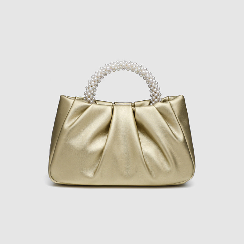 Cloud Nine – Elegant Pearl Handle Mini Bag