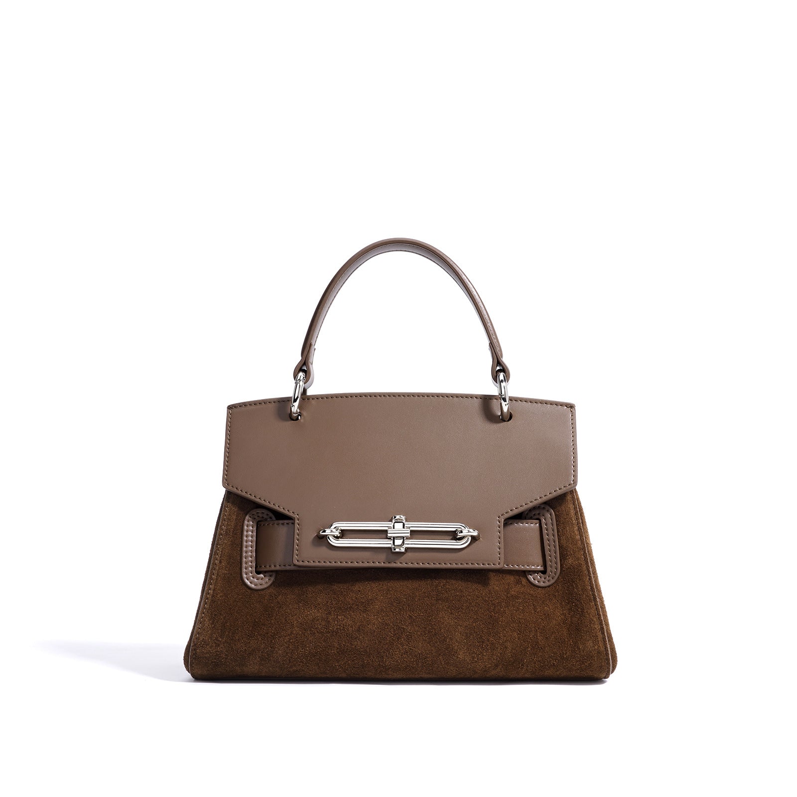 The Très Jolie Suede & Leather Bag