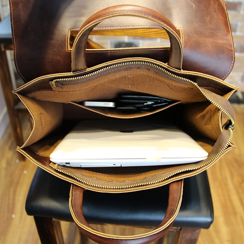 The Owl Post Satchel – Leather Wizarding Backpack