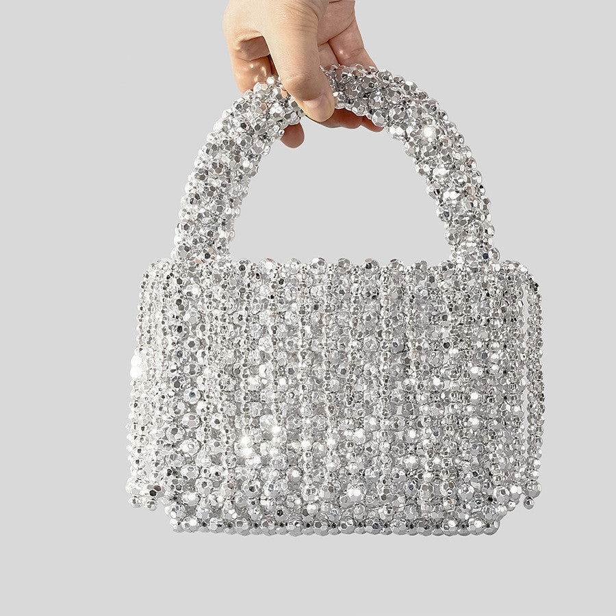 Renaissance RSVP – Handmade Beaded Acrylic Tassel Bag