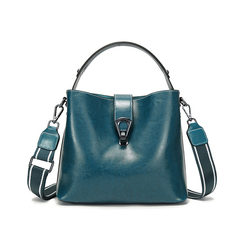 The Reputation Edit – Cowhide Leather Bucket Bag