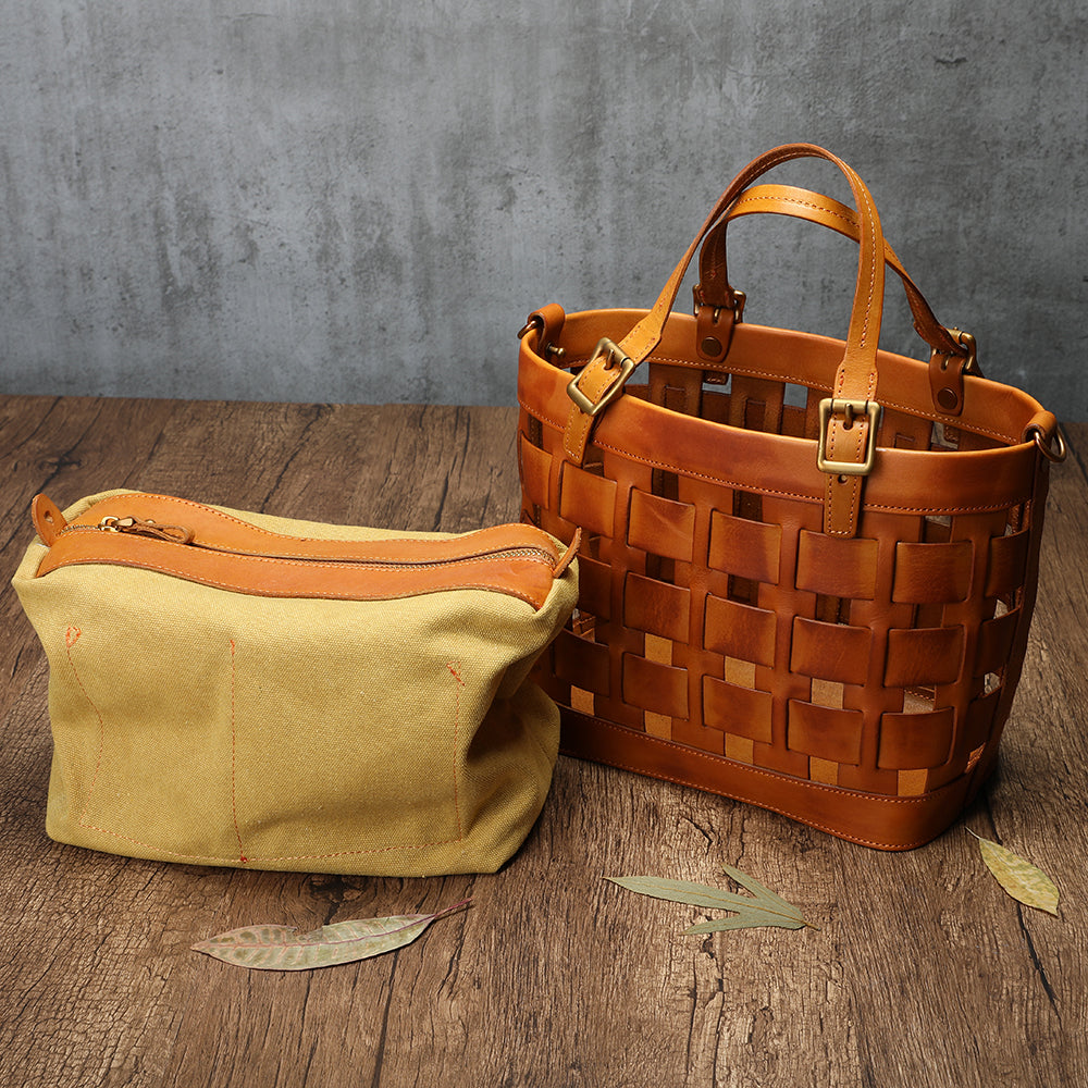 The Buffay Basket Shoulder Bag