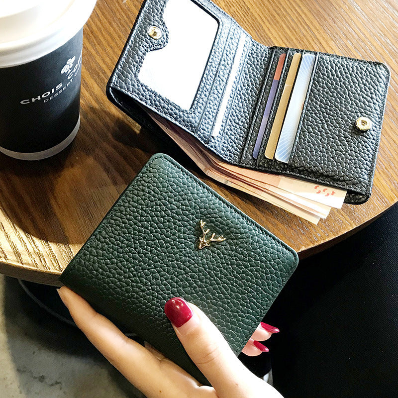 Tiny Treasures – Mini Leather Wallet for Everyday Glam