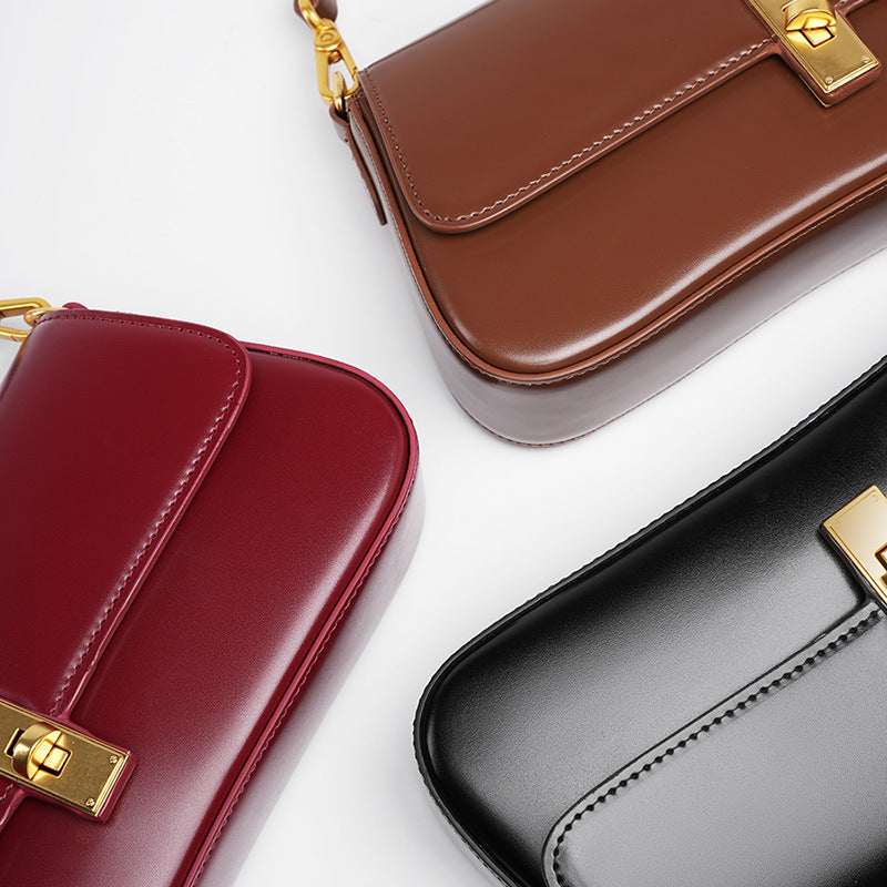 Gilmore Leather – Coffee Dates Approved Baguette Bag