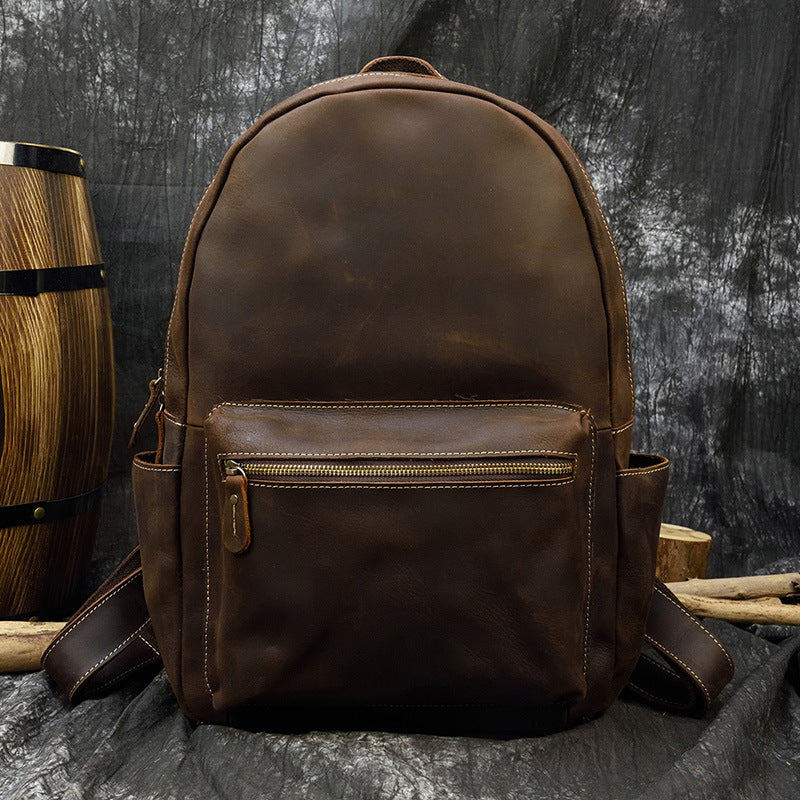 Dunphy Design Deck – Leather Marketing Backpack