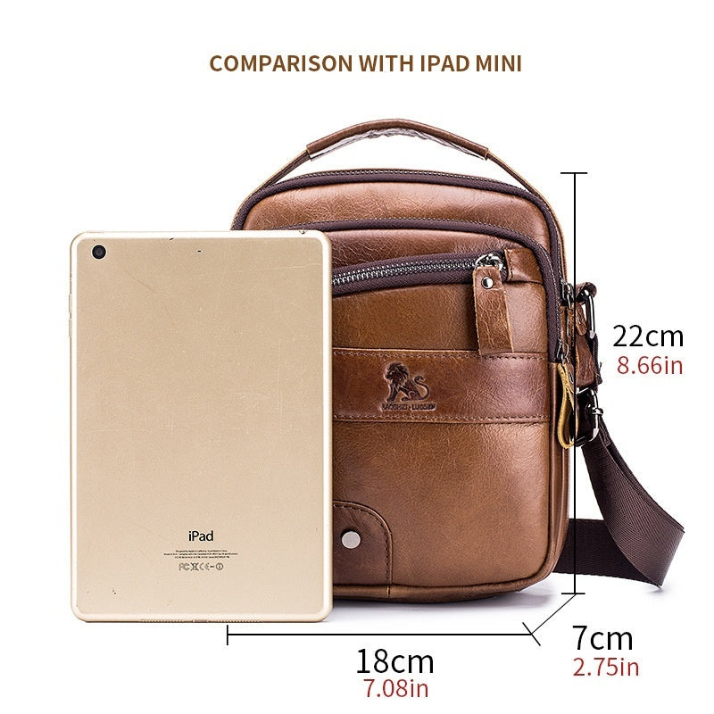 Shape Of Plans - Cowhide Crossbody Bag