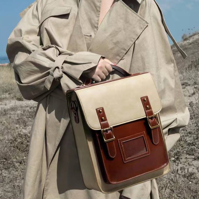 The Abby Don’t-Blend-In Leather Backpack