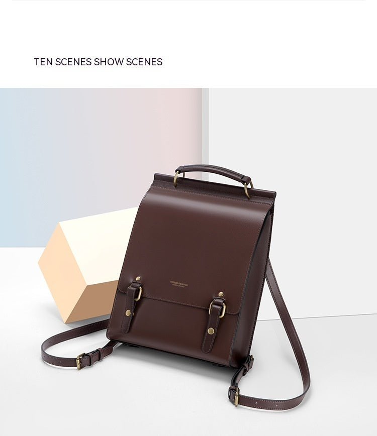 Lorelai’s Legacy – Vintage Leather Backpack for Writers on the Move