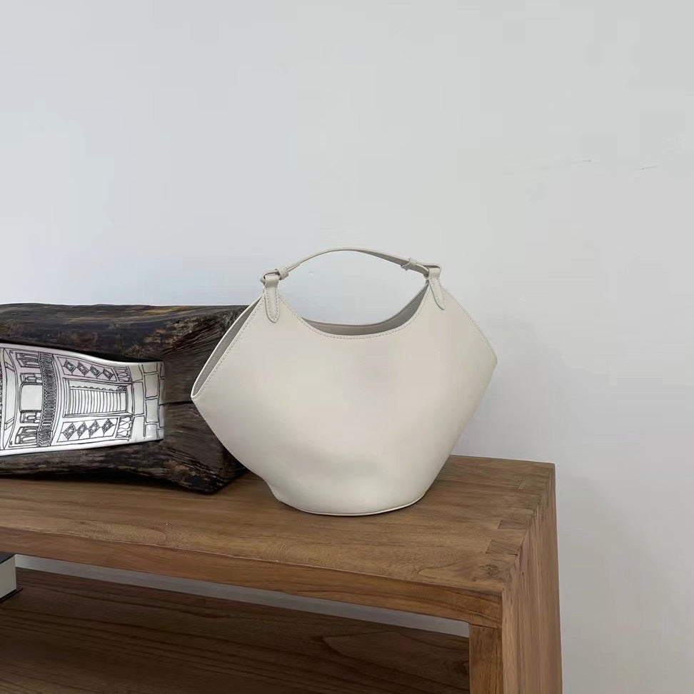 The Willow Drift Leather Bucket Bag