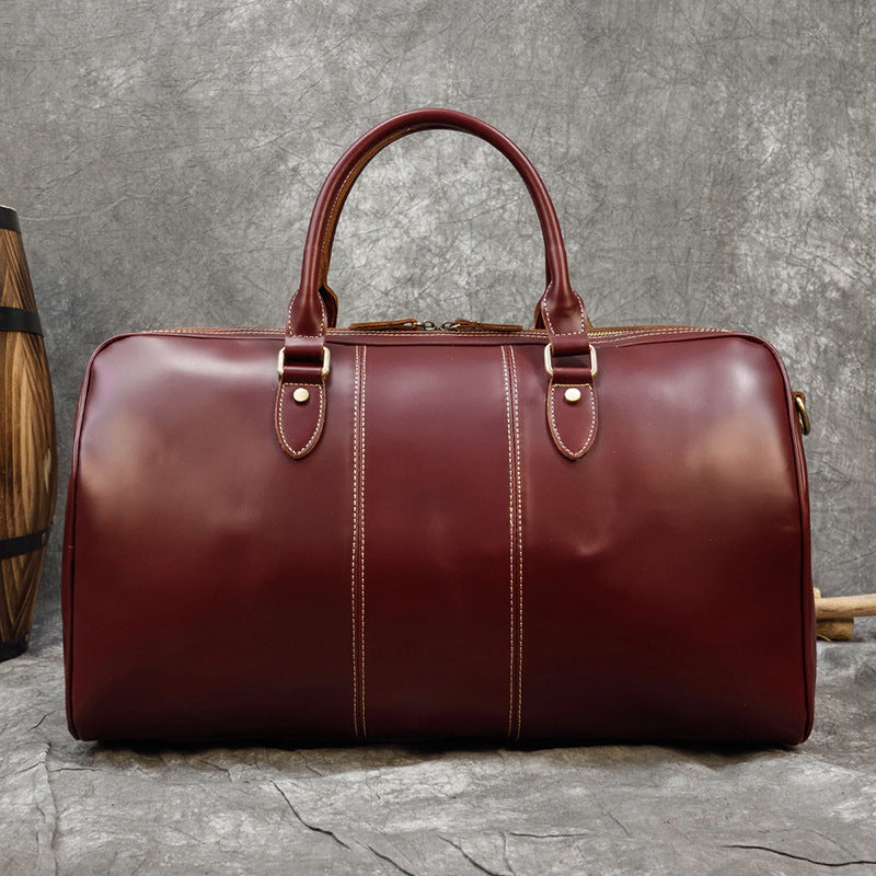 Vecna Voyage – Retro Leather Duffel