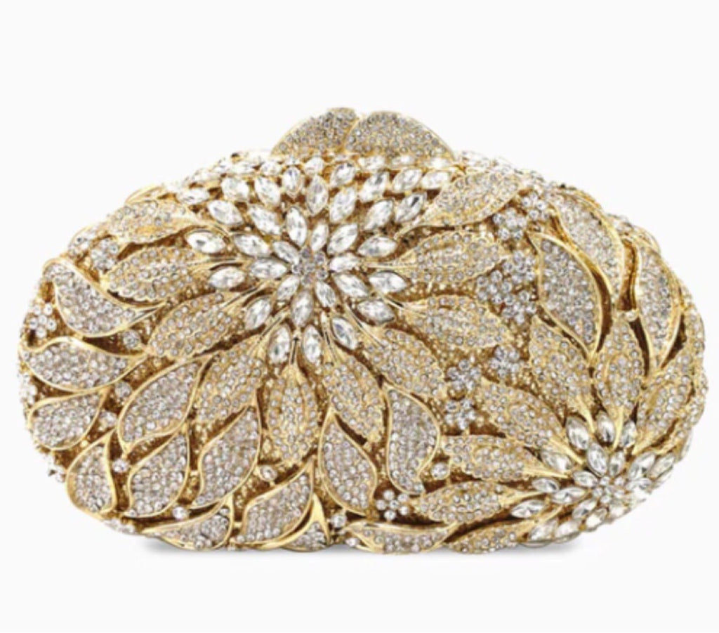 The Champagne Problems Crystal Clutch