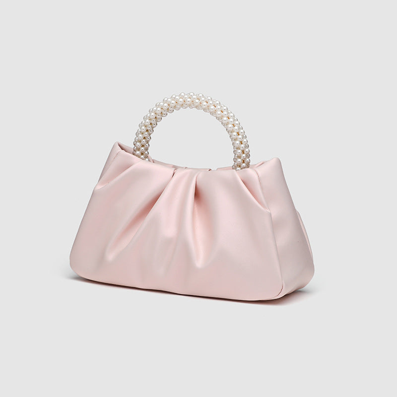 Cloud Nine – Elegant Pearl Handle Mini Bag