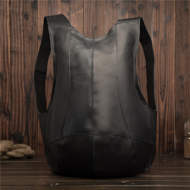 Lose Yourself in Notes  – Modernist Cowhide Backpack