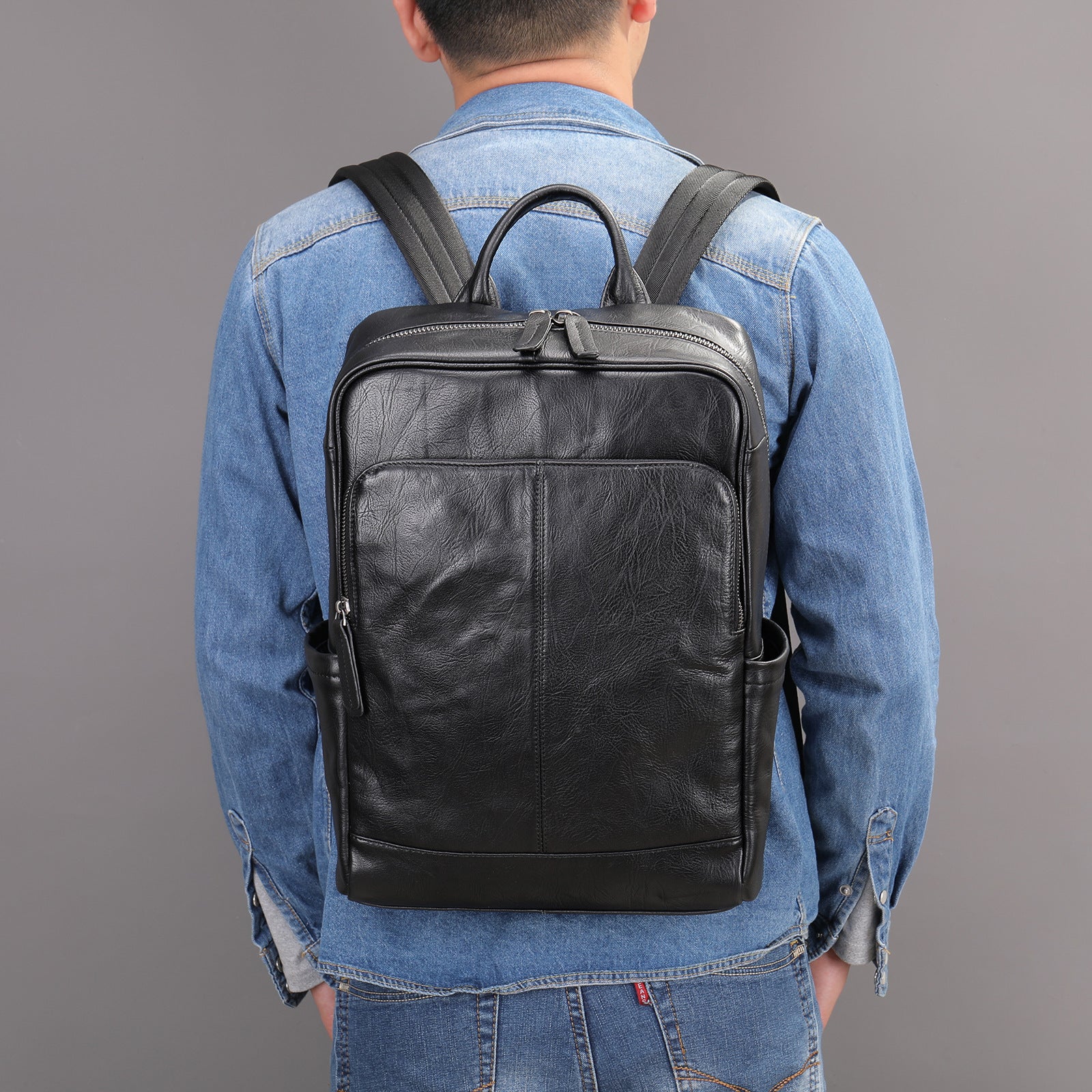 Dustin’s Discovery Pack – Retro Cowhide Backpack