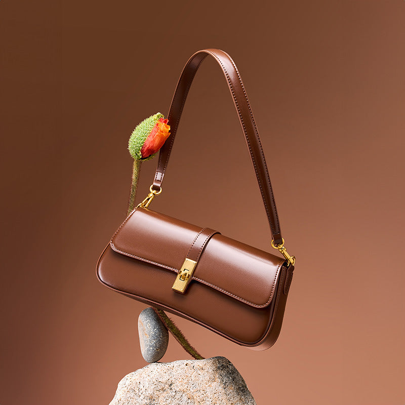 Gilmore Leather – Coffee Dates Approved Baguette Bag