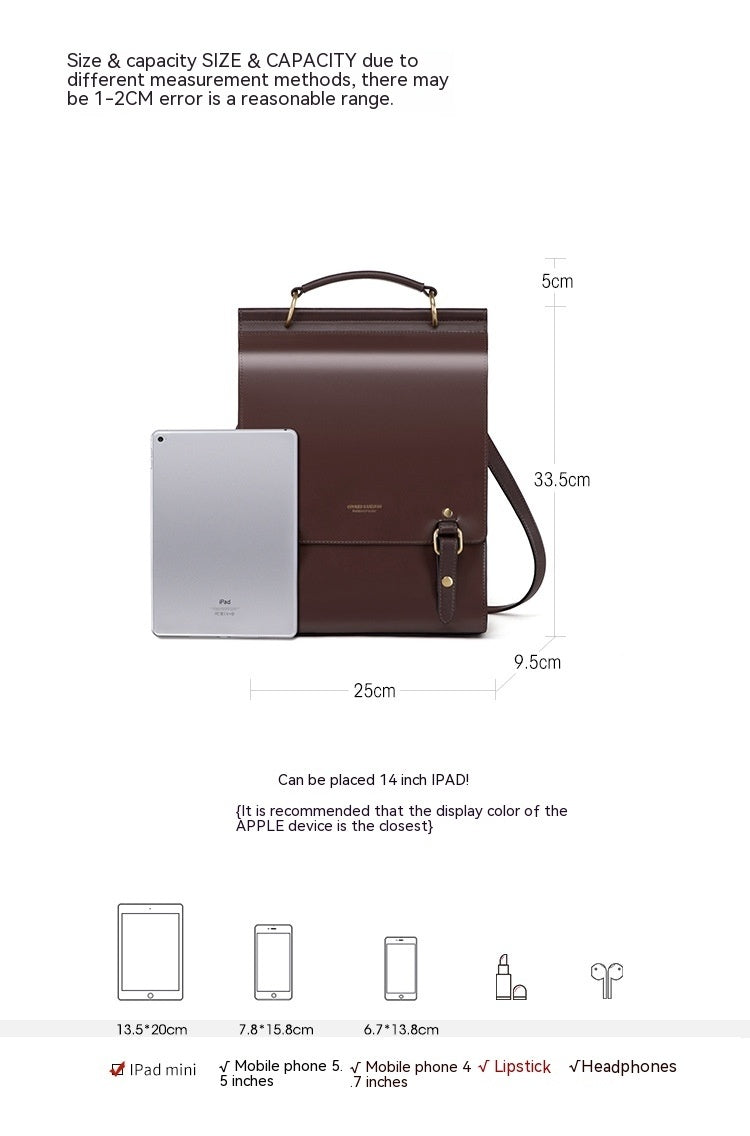 Lorelai’s Legacy – Vintage Leather Backpack for Writers on the Move