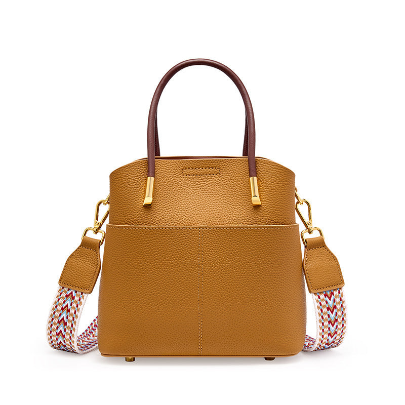 Willow Workspace – Leather Bucket Tote