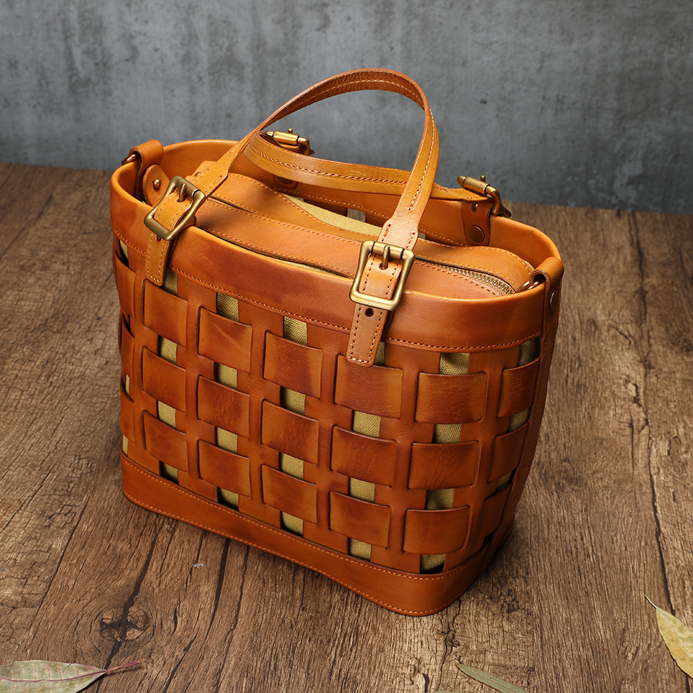 The Buffay Basket Shoulder Bag