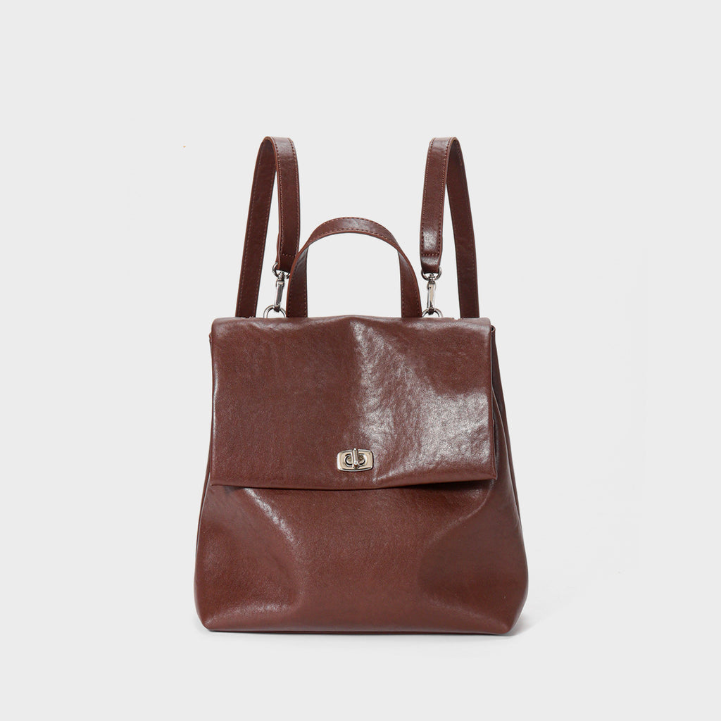 The NYC It-Girl Leather Backpack