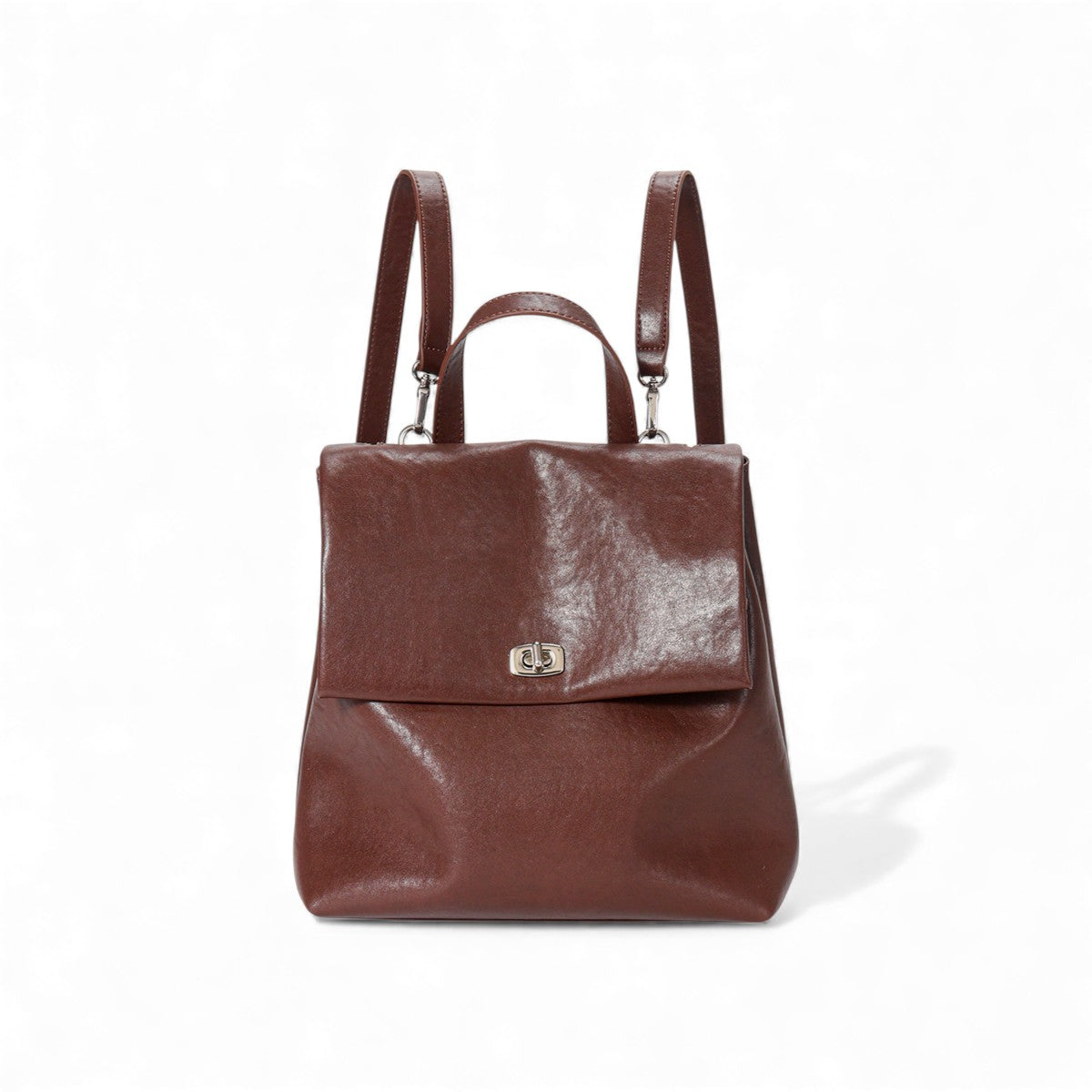The NYC It-Girl Leather Backpack