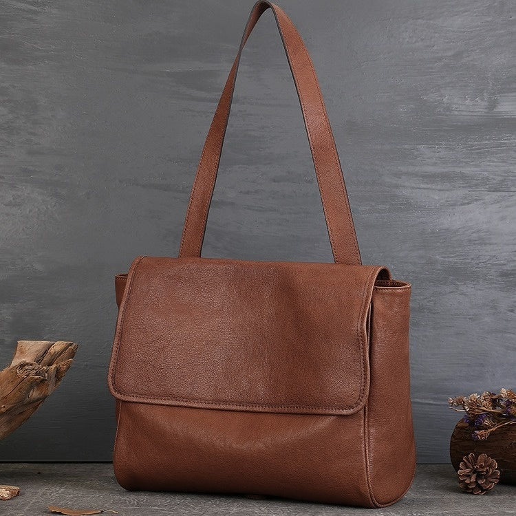 Gold Rush Ledger – Genuine Leather Work Tote