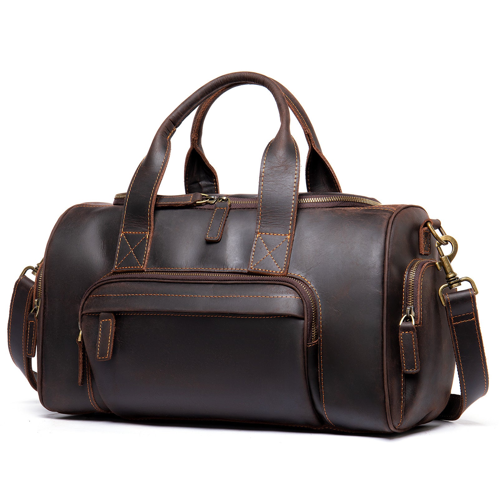 Eight Miles to Gate A – Leather Consultant Weekender Bag