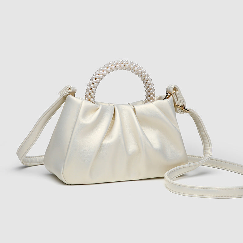 Cloud Nine – Elegant Pearl Handle Mini Bag