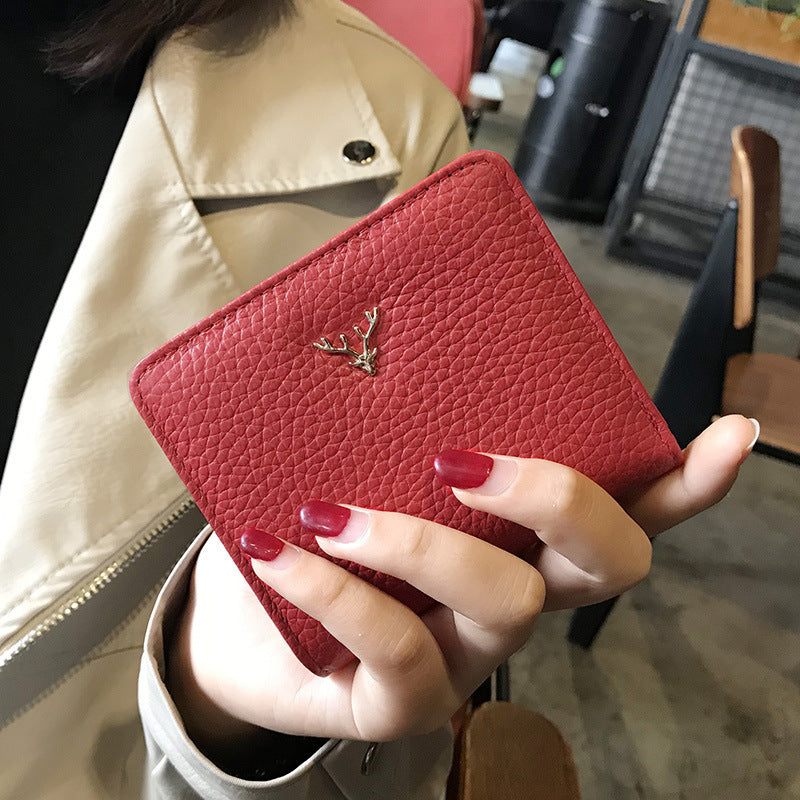 Tiny Treasures – Mini Leather Wallet for Everyday Glam