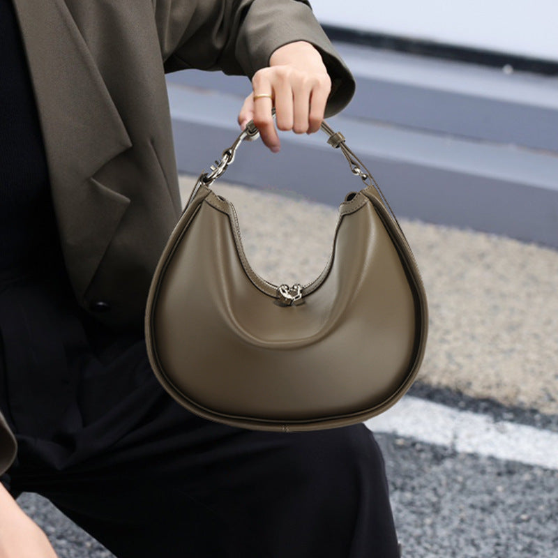 365 Office – Cowhide Crescent Handbag