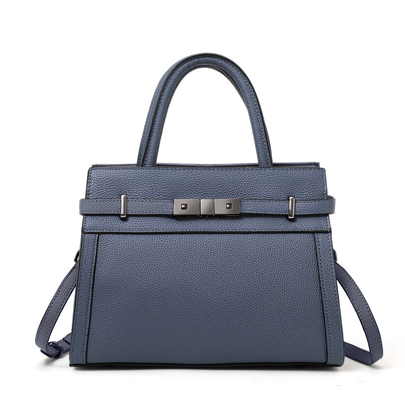 The Sylvie Power Move Leather Top-Handle Bag