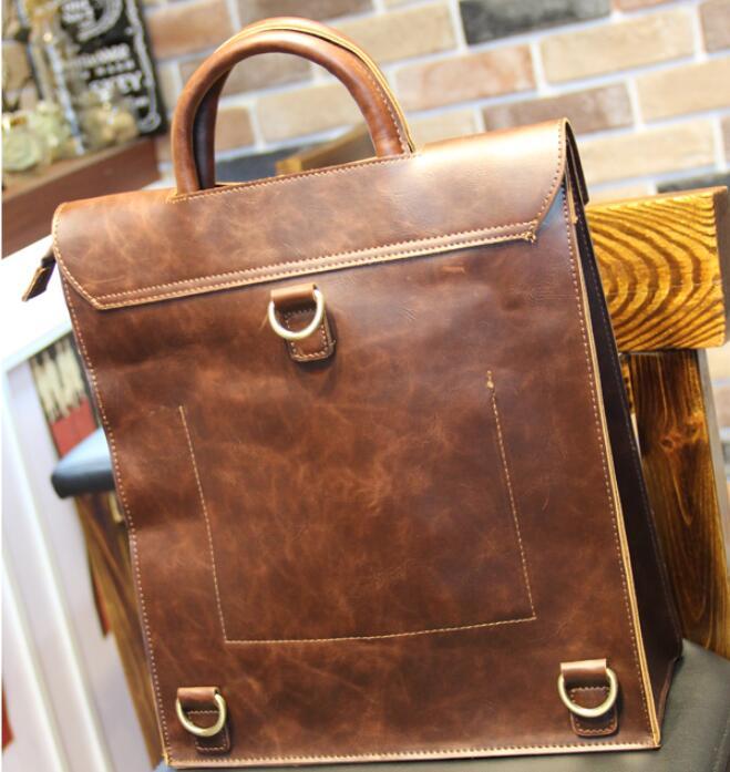 The Owl Post Satchel – Leather Wizarding Backpack