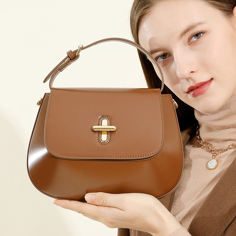 Riverside Secrets – Leather Messenger Bag